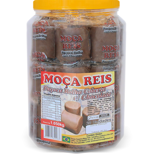 Paçoca Rolha Chocolate