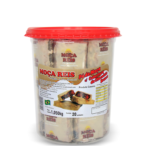 Pé de Moça Chocolate Branco